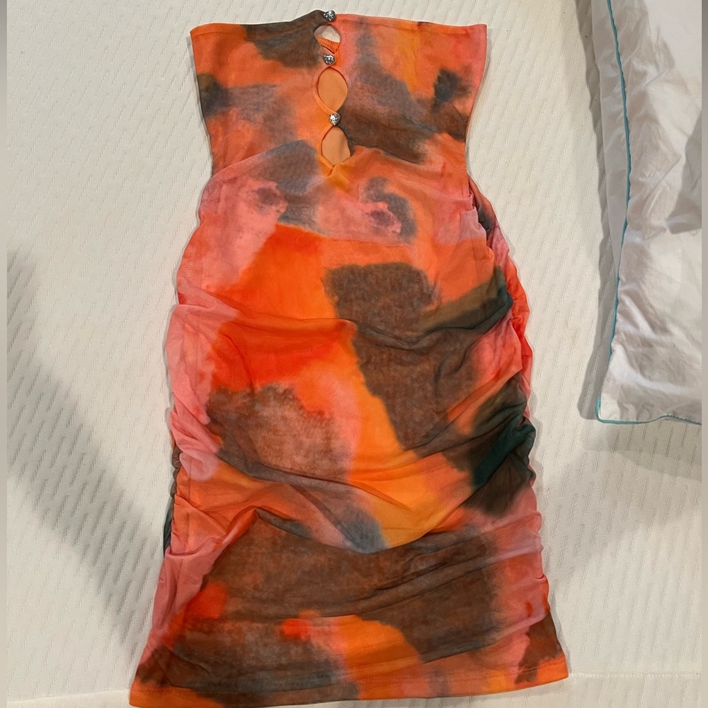 Strapless mini dress- SHEIN (s)